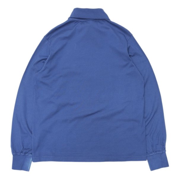 画像4: Yonetomi NEW BASIC(ヨネトミニューベーシック)GARMENT DYED T-SHIRT TURTLE NECK(ガーメントダイドTシャツ・タートルネック)/D,Gray(グレー)・Blue(ブルー) (4)