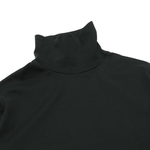 画像5: Yonetomi NEW BASIC(ヨネトミニューベーシック)GARMENT DYED T-SHIRT TURTLE NECK(ガーメントダイドTシャツ・タートルネック)/Black(ブラック)・White(ホワイト) (5)
