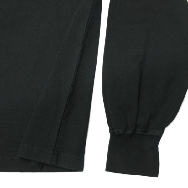 画像7: Yonetomi NEW BASIC(ヨネトミニューベーシック)GARMENT DYED T-SHIRT TURTLE NECK(ガーメントダイドTシャツ・タートルネック)/Black(ブラック)・White(ホワイト) (7)