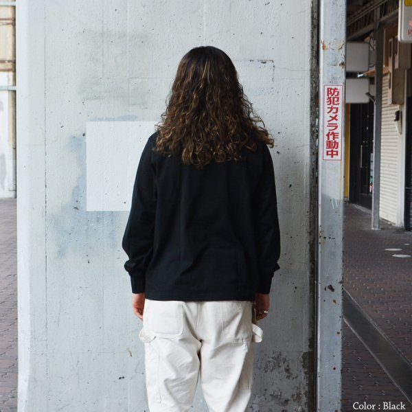 画像12: Yonetomi NEW BASIC(ヨネトミニューベーシック)GARMENT DYED T-SHIRT TURTLE NECK(ガーメントダイドTシャツ・タートルネック)/D,Gray(グレー)・Blue(ブルー) (12)