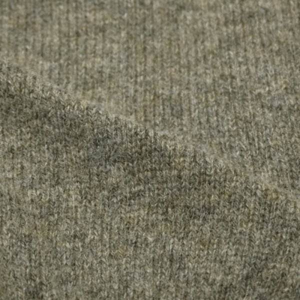 画像6: INVERALLAN（インバーアラン）Crew Neck Saddle Shoulder Sweater（クルーネックサドルショルダーセーター）"Supersoft Shetland" / OYSTER（オイスター） (6)