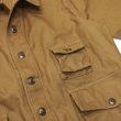 画像7: F.O.B FACTORY（エフオービーファクトリー）HUNTING JACKET（ハンティングジャケット）HEAVY COTTON TWILL/Khaki（カーキ）※Lサイズのみ (7)