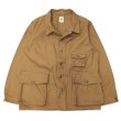 画像1: F.O.B FACTORY（エフオービーファクトリー）HUNTING JACKET（ハンティングジャケット）HEAVY COTTON TWILL/Khaki（カーキ）※Lサイズのみ (1)