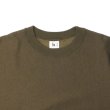 画像3: blurhms ROOTSTOCK（ブラームスルーツストック）Soft&Hard Sweat Crew Neck Pullover（ソフト&ハードスウェットクルーネックプルオーバー）/ Khaki Brown（カーキブラウン） (3)