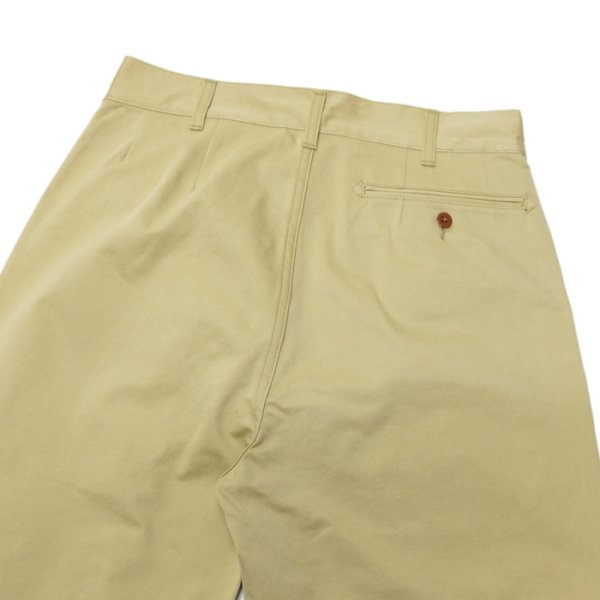 画像3: Nigel Cabourn（ナイジェル・ケーボン）OFFICER PANTS（オフィサーパンツ）”WEST POINT" / Beige（ベージュ）【裾上げ無料】 (3)