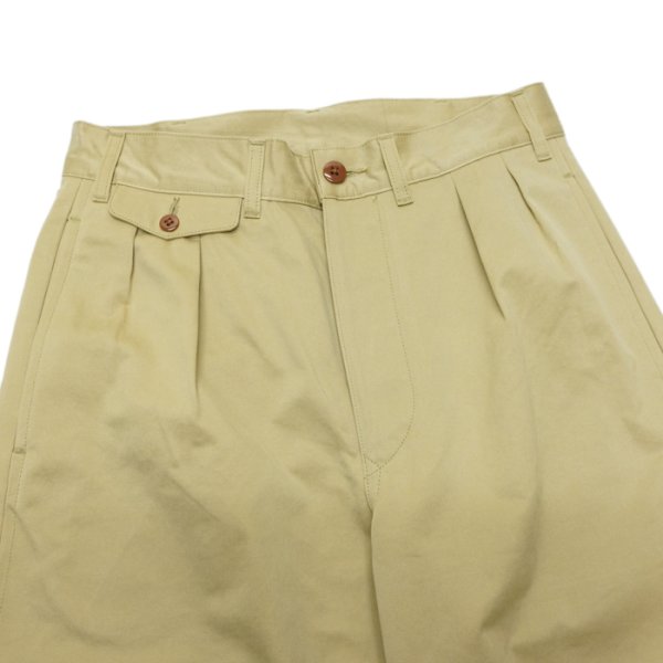 画像2: Nigel Cabourn（ナイジェル・ケーボン）OFFICER PANTS（オフィサーパンツ）”WEST POINT" / Beige（ベージュ）【裾上げ無料】 (2)