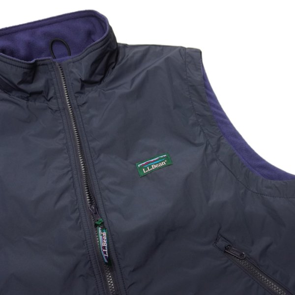 画像8:  L.L.Bean（エルエルビーン）Lovell Microfleece Lined Vest（ラヴェルマイクロフリースラインドベスト）"Japan Edition" / Navy（ネイビー） (8)