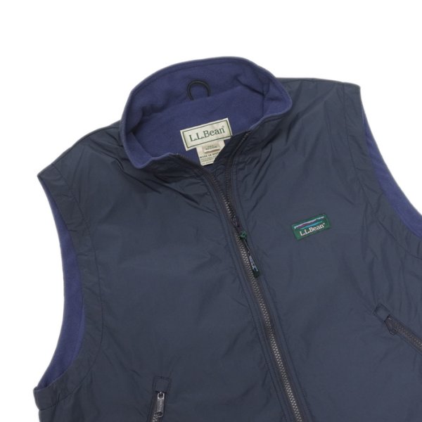 画像4:  L.L.Bean（エルエルビーン）Lovell Microfleece Lined Vest（ラヴェルマイクロフリースラインドベスト）"Japan Edition" / Navy（ネイビー） (4)