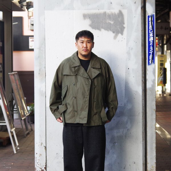 画像14: 【PointUp10%11/10迄】ENGINEERED GARMENTS（エンジニアードガーメンツ）SHORT TRENCH JK（ショートトレンチジャケット）"PC Wheather Poplin" / Olive（オリーブ） (14)