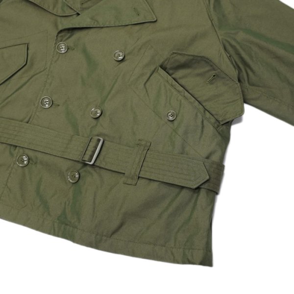 画像7: 【PointUp10%11/10迄】ENGINEERED GARMENTS（エンジニアードガーメンツ）SHORT TRENCH JK（ショートトレンチジャケット）"PC Wheather Poplin" / Olive（オリーブ） (7)