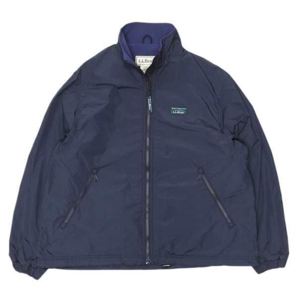 画像1:  L.L.Bean（エルエルビーン）Lovell Microfleece Lined Jacket（ラヴェルマイクロフリースラインドジャケット）-Japan Edition- / Navy（ネイビー） (1)