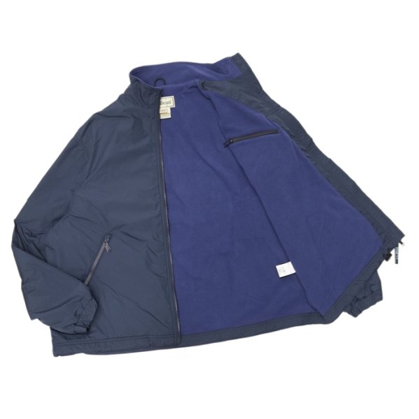 画像3:  L.L.Bean(エルエルビーン)Lovell Microfleece Lined Jacket(ラヴェルマイクロフリースラインドジャケット)"Japan Edition" / Navy(ネイビー) (3)