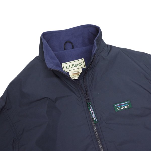 画像4:  L.L.Bean(エルエルビーン)Lovell Microfleece Lined Jacket(ラヴェルマイクロフリースラインドジャケット)"Japan Edition" / Navy(ネイビー) (4)