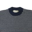 画像3: L.L.Bean Japan Edition（エルエルビーン ジャパンエディション）Men's Wayne Sweater Bard's-Eye（メンズ ウェインセーターバーズアイ） / Navy×Natural（ネイビー×ナチュラル） (3)
