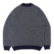画像2: L.L.Bean Japan Edition（エルエルビーン ジャパンエディション）Men's Wayne Sweater Bard's-Eye（メンズ ウェインセーターバーズアイ） / Navy×Natural（ネイビー×ナチュラル） (2)