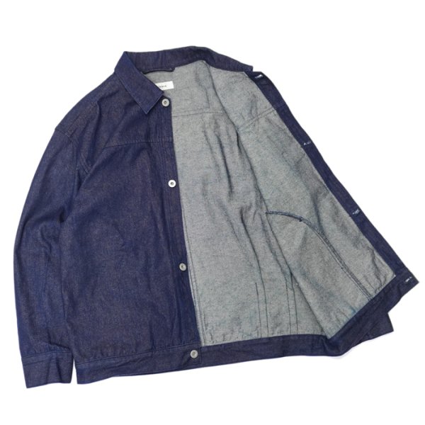 画像3: alvana（アルヴァナ）Bharat DENIM JACKET（バーラトデニムジャケット）/ Blue（ブルー） (3)