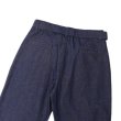 画像6: alvana（アルヴァナ）Bharat Denim Trousers（バーラトデニムトラウザー）/ Indigo（インディゴ）【裾上げ無料】 (6)