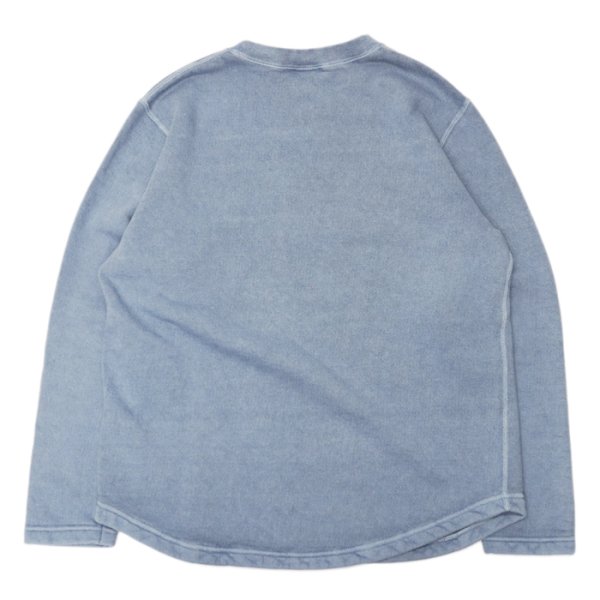 画像2: Good On(グッドオン)Rough Crew Sweat(ラフクルースウェット)"Pigment Dye" / Ajisai(アジサイ) (2)