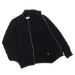 画像3: Yonetomi NEW BASIC（ヨネトミニューベーシック）EX Fine Wool Rib Knit Blouson（エクストラファインウールリブニットブルゾン）/ Black（ブラック） (3)