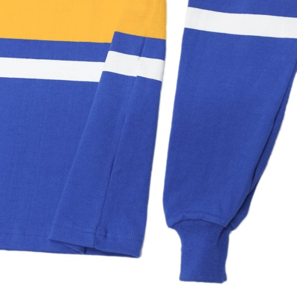 画像6: ※Exclusive※ BARBARIAN(バーバリアン)Light Weight Crew Neck Shirt(ライトウェイト クルーネックシャツ) "8oz Jersey" / Royal×White×Gold(ロイヤルブルー×ホワイト×ゴールド) (6)