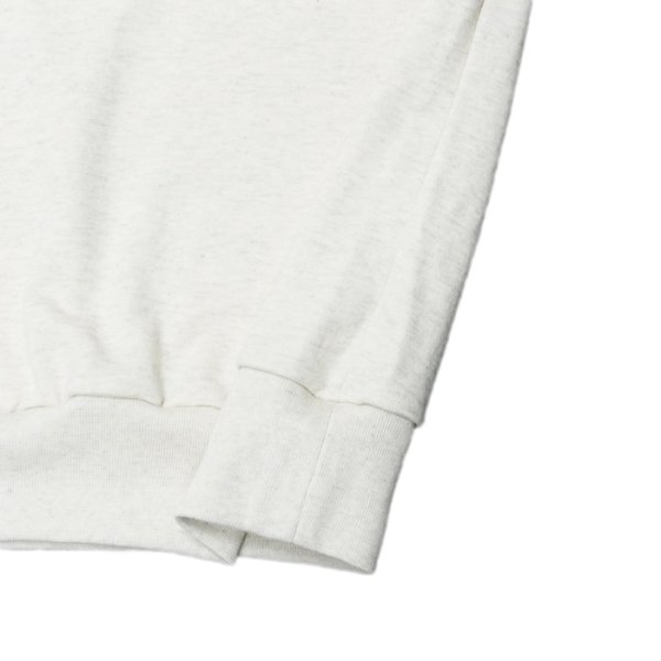 画像5: alvana(アルヴァナ)TURI-AMI 60s SAHPE SWEAT(吊り編み60sシェイプスウェット)/OAT-Grey(オートミールグレー) (5)