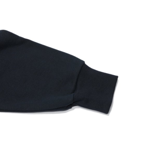 画像6: alvana(アルヴァナ)TURI-AMI 60s SAHPE SWEAT(吊り編み60sシェイプスウェット)/ B,Navy(ブラックーネイビー) (6)