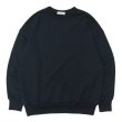 画像1: alvana（アルヴァナ）TURI-AMI 60s SAHPE SWEAT（吊り編み60sシェイプスウェット）/ B,Navy（ブラックーネイビー） (1)