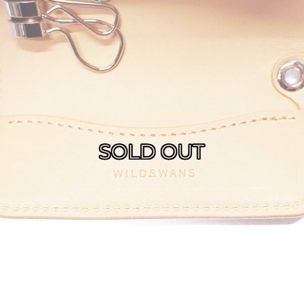画像8: WILD SWANS（ワイルドスワンズ）CLIPPERIII（クリッパー3）キーケース"サドルプルアップ"/Natural（ナチュラル） (8)