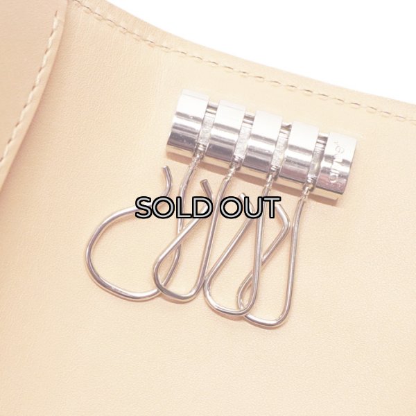 画像7: WILD SWANS（ワイルドスワンズ）CLIPPERIII（クリッパー3）キーケース"サドルプルアップ"/Natural（ナチュラル） (7)