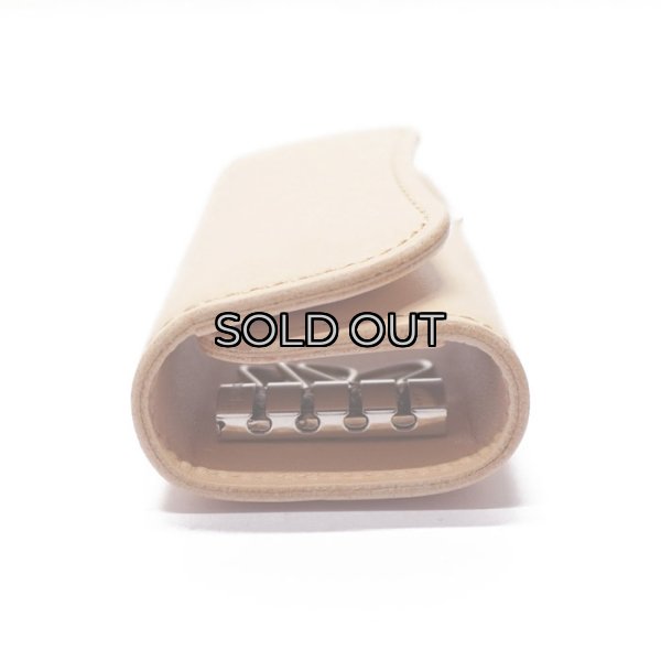 画像3: WILD SWANS（ワイルドスワンズ）CLIPPERIII（クリッパー3）キーケース"サドルプルアップ"/Natural（ナチュラル） (3)