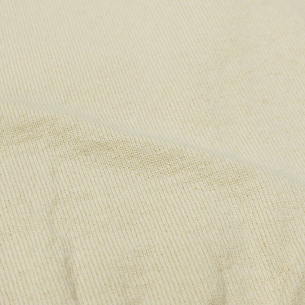 画像7: Yonetomi NEW BASIC（ヨネトミニューベーシック）RIGID CASHMERE SWEATER PULLOVER（リジットカシミアセータープルオーバー）/ Raw（ロウ） (7)