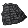 画像3: NANGA（ナンガ）INNER DOWN VEST（インナーダウンベスト）/ Black（ブラック） (3)