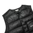 画像4: NANGA（ナンガ）INNER DOWN VEST（インナーダウンベスト）/ Black（ブラック） (4)