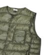 画像4: NANGA（ナンガ）INNER DOWN VEST（インナーダウンベスト）/ Khaki（カーキ） (4)