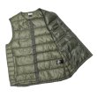 画像7: NANGA（ナンガ）INNER DOWN VEST（インナーダウンベスト）/ Khaki（カーキ） (7)