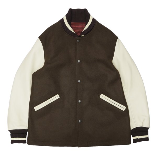 画像1: *A VONTADE（アボンタージ）Award Jacket "LONG"（アワードジャケット”ロング”）/ Dark Bronwn（ダークブラウン） (1)