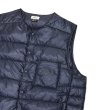 画像4: NANGA（ナンガ）INNER DOWN VEST（インナーダウンベスト）/ Navy（ネイビー） (4)
