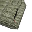 画像5: NANGA（ナンガ）INNER DOWN VEST（インナーダウンベスト）/ Khaki（カーキ） (5)