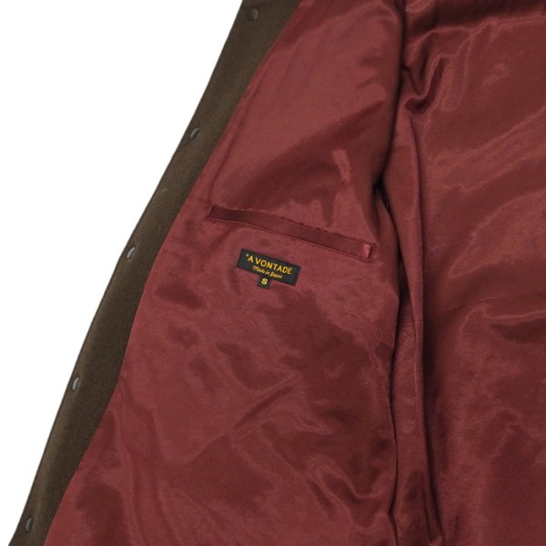 画像9: *A VONTADE(アボンタージ)Award Jacket "LONG"(アワードジャケット”ロング”)/ Dark Bronwn(ダークブラウン) (9)