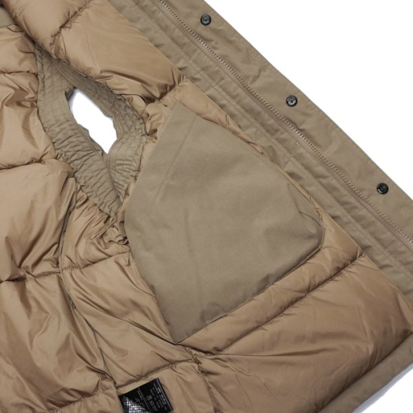 画像9: NANGA(ナンガ)HINOC DOWN VEST(ヒノックダウンベスト)/ Charcoal(チャコール)・Beige(ベージュ) (9)
