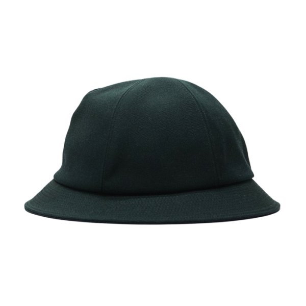 画像4: O/EIGHTH(オーエイス)Type U HAT(タイプ・U)”Wool Gabardine" / Black(ブラック)・D,Green(ダークグリーン) (4)