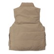 画像2: NANGA（ナンガ）HINOC DOWN VEST（ヒノックダウンベスト）/ Beige（ベージュ） (2)