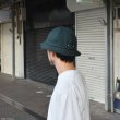 画像13: O/EIGHTH（オーエイス）TYPE #U Gabardine wool hat（タイプ・ユー ギャバジンウールハット）”Wool Gabardine"/Black（ブラック）・D,Green（ダークグリーン） (13)