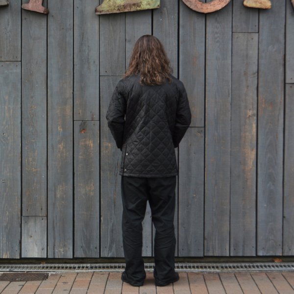 画像13: Barbour(バブァー)LIDDESDALE QUILT JACKET(リデスデイル キルトジャケット)/Black(ブラック) (13)
