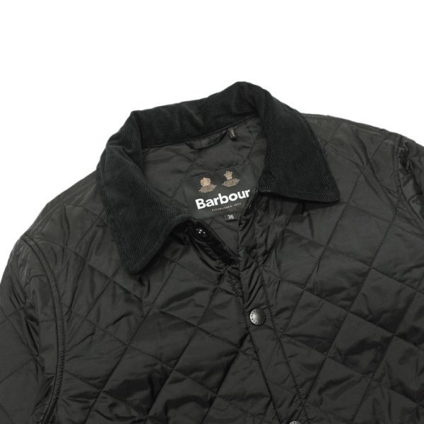 画像4: Barbour(バブァー)LIDDESDALE QUILT JACKET(リデスデイル キルトジャケット)/Black(ブラック) (4)