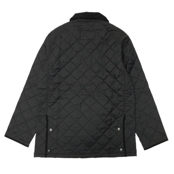 画像2: Barbour(バブァー)LIDDESDALE QUILT JACKET(リデスデイル キルトジャケット)/Black(ブラック) (2)