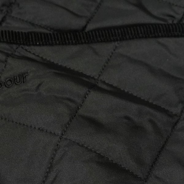 画像9: Barbour(バブァー)LIDDESDALE QUILT JACKET(リデスデイル キルトジャケット)/Black(ブラック) (9)