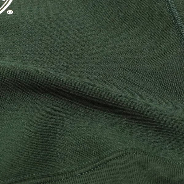 画像2: Champion（チャンピオン）”New” REVERSE WEAVE CREWNECK SWEATSHIRT（リバースウィーブクルーネックスウェットシャツ）"MICHIGAN STATE・Made in USA"  / Moss Green（モスグリーン） (2)