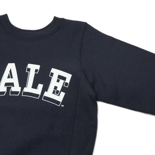 画像5: Champion（チャンピオン）”New” REVERSE WEAVE CREWNECK SWEATSHIRT（リバースウィーブクルーネックスウェットシャツ）"YALE・Made in USA" / OxFord（オックスフォードグレー） (5)