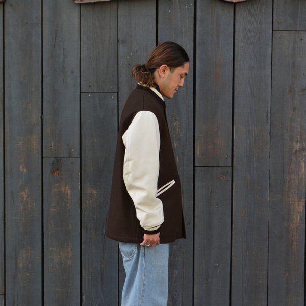 画像12: *A VONTADE(アボンタージ)Award Jacket "LONG"(アワードジャケット”ロング”)/ Dark Bronwn(ダークブラウン) (12)